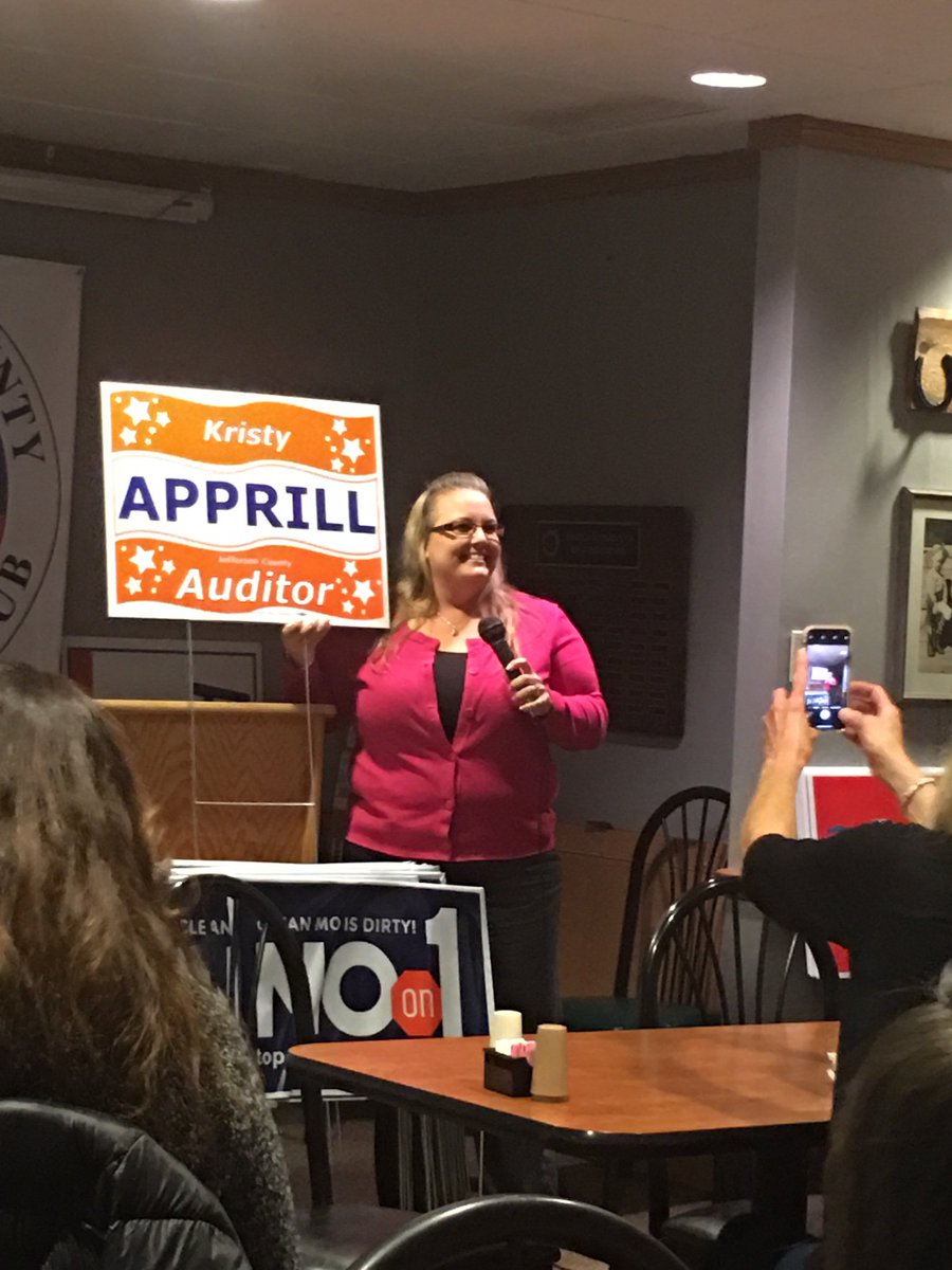 Jeffcored's tweet photo. Vote Kristy Apprill on November 6th. Keep moving #jeffcomo forward.  #Republicans https://t.co/bXCzBWtPhh