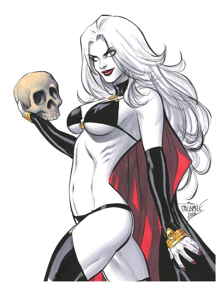 RegAndy76's tweet photo. Lady Death 💀🦇🔥😈🔯⚔#wickedloyal https://t.co/sliYefUojA
