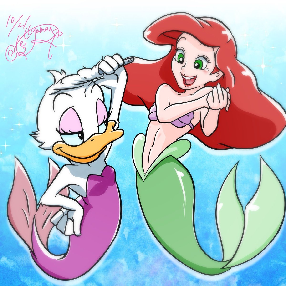 Welcome To The 逆 ヴィランズワールド デイジー アースラ 唯一無二のてつし クリエイターの住みやすい世界へ のイラスト