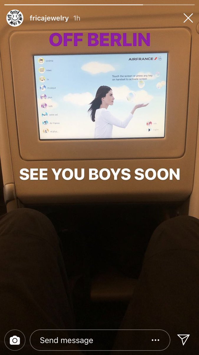agirlinthepark's tweet photo. Ooh looks like Fricajewelry maker is going to the Berlin concert. (He created a lot of pieces for the boys like the SUGA ring, Hobi’s Korean flag ring, etc) #PCAs #TheSong #IDOL #BTS⁠ ⁠ @BTS_twt https://t.co/izRfeRulxM
