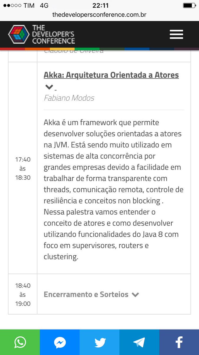 fmodos's tweet image. Hat trick de #akka no #thedevconf 2018, bora encerrar o ano em Porto Alegre trilha #ArquiteturaJava