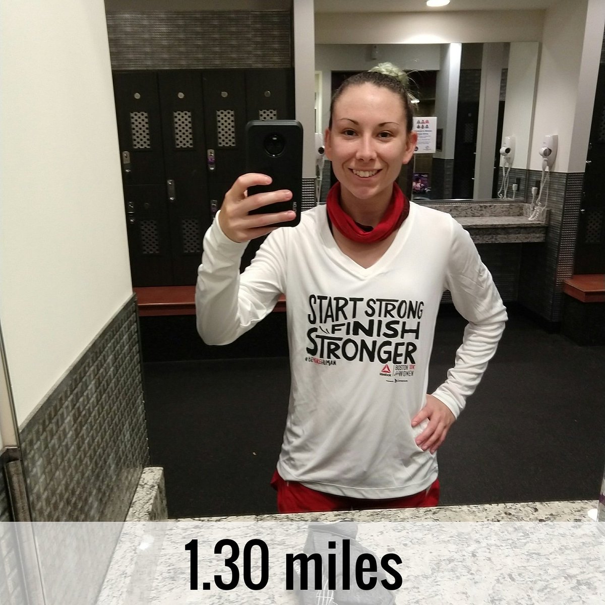 runnerantics's tweet image. Was excited to wear my new shirt, but I wasn't able to follow the motto 😔 My knee started hurting immediately and I had to walk for it to feel any better. I'm going to hope it was the treadmill's fault and tomorrow will be better 🤞🤞#BUFFBR #BibRavePro #BibChat #ReebokWomensBR