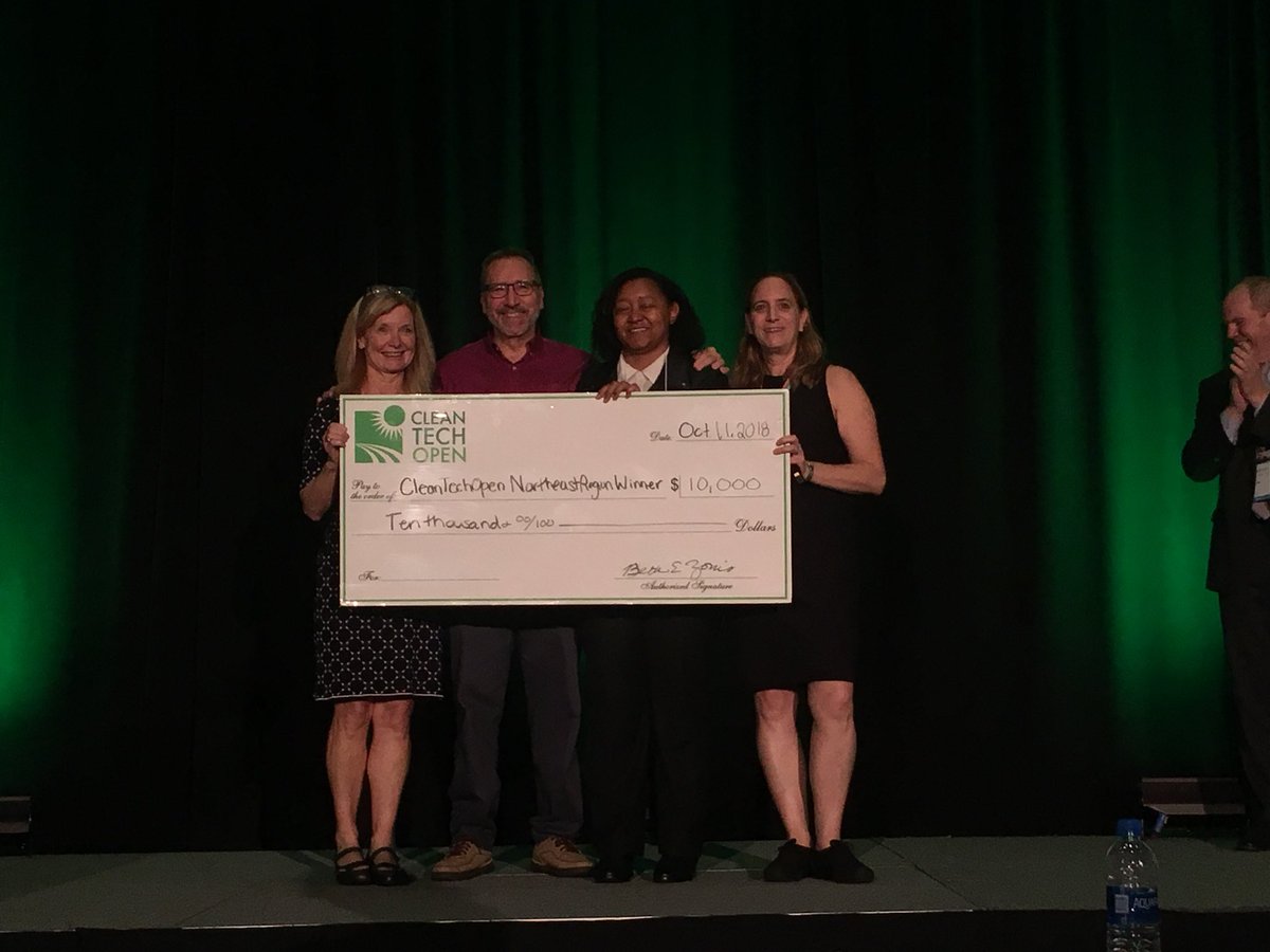 cleantechopen's tweet photo. Congrats @CleantechOpenNE 2018 Alumni! To regional winners Acoustic Diagnostic Systems, Aquova, @ny_social_solar, &amp; Radical Plastics! &amp; Thanks to  @CleantechOpenNE sponsors who made the CTO-NE 2018 program possible: @WellsFargo, @FedEx, @NECEC , @MassCEC &amp;  @NYSERDA! #cleantech https://t.co/b1UIqsuxgI
