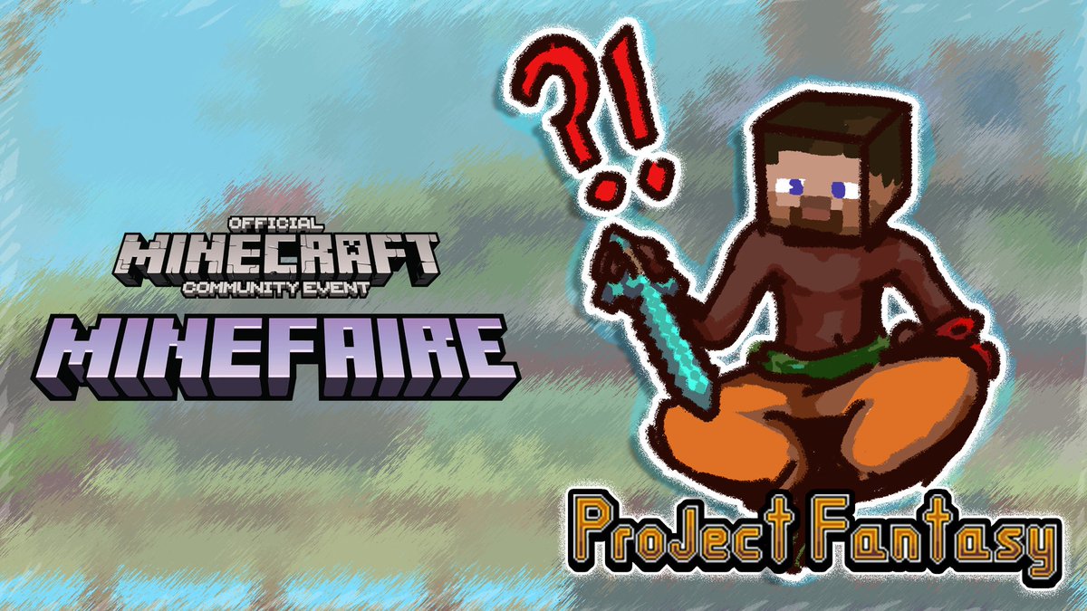 PixeledVision's tweet image. Thank you everyone who stopped by to check out #ProjectFantasy at @minefaire over the weekend. 
It was fun \(^·^)