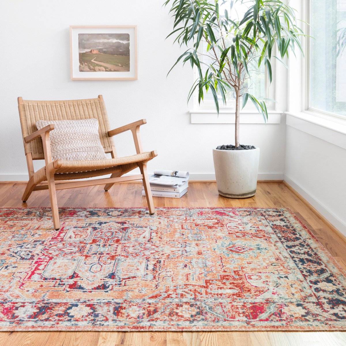 rugstudio's tweet photo. The Nour collection by Loloi II is a modern foundation for any room. 
https://t.co/dkKodR3Jia https://t.co/M4kmCFahSh