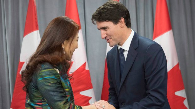 CP24's tweet photo. Canada open to growing trade with China now that USMCA is done deal: PM https://t.co/zEFXE6FMVb https://t.co/lMvlg4U5dU