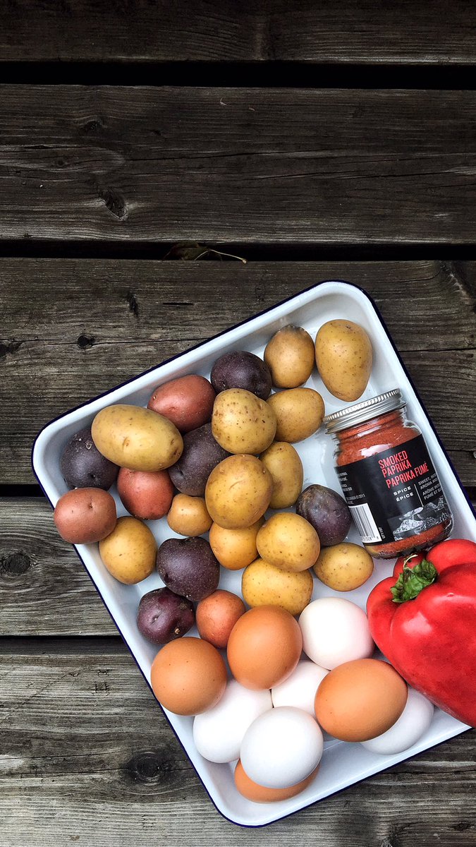 Recipe development in progress with <a href="/PresChoice/">President's Choice</a> #PCBlackLabel smoked paprika.Can you guess what the dish will be? #Partner #PlayWithYourFood