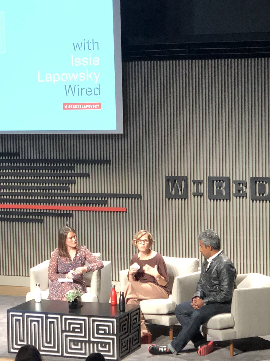 stacyo's tweet photo. I wanted to hear more from @pahlkadot even tho @AnandWrites was great #wired25 https://t.co/YS5FmHCZBp