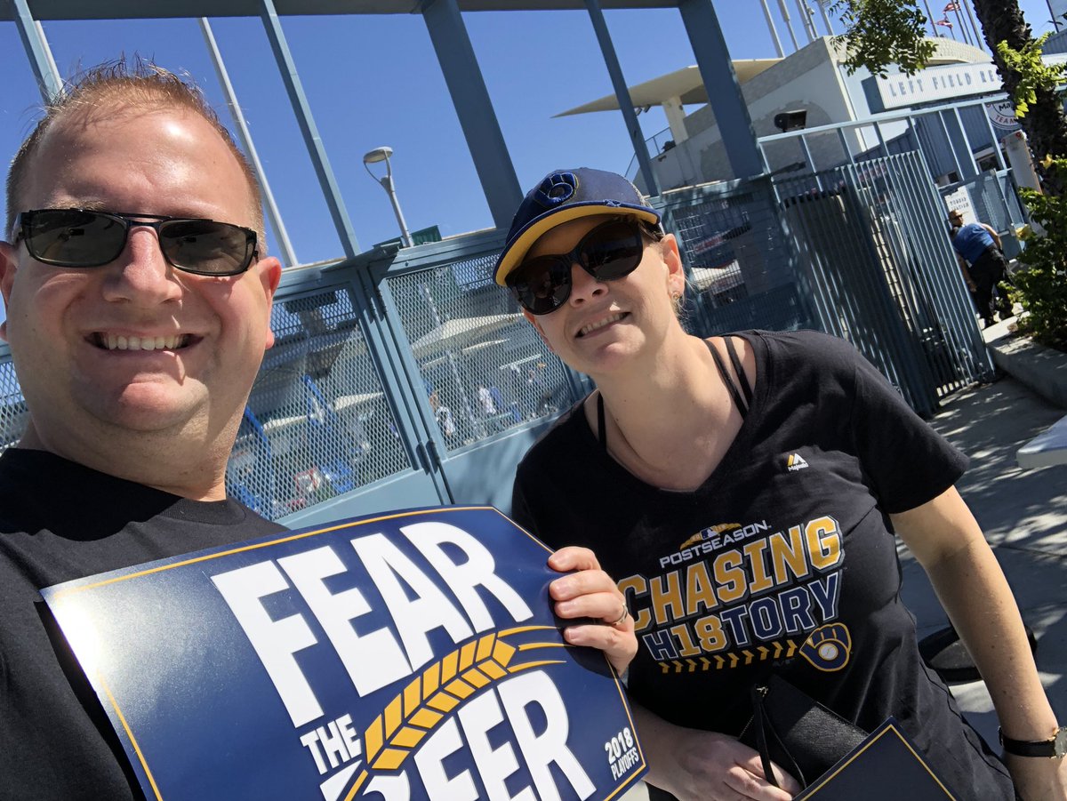 DrMathMan's tweet image. Made it to Dodger Stadium. Let’s bring home a win. #ThisIsMyCrew