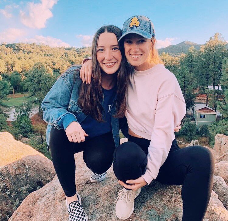 Hands in the air if you love Camp Theta! Our sisters had so much fun at our annual fall retreat in Prescott 🏕💙 From campfires to s’mores to activities, we always have the best time when we are surrounded by sisters and Theta love🌲🌟 #ASUTheta #ArizonaState #sisterhoodretreat
