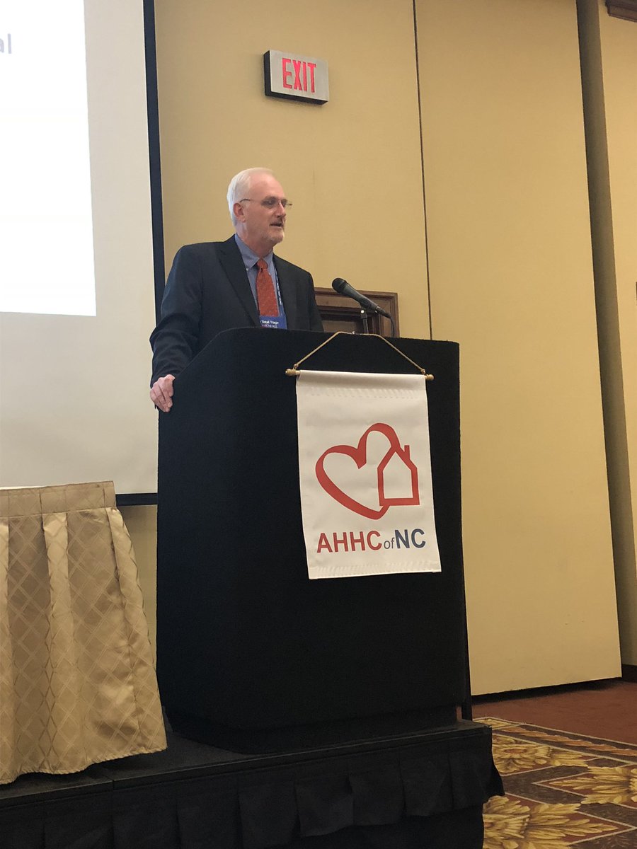AHHCNC's tweet photo. Thank you Dean Lee, Pres/CEO of 3HC and AHHC Board Chariman for sharing your perspective of an eastern North Carolina agency who has dealt with the devastation of Hurricane Florence. #FlorenceNC #strongertogether #AHHC2018 https://t.co/AXveMuwVka