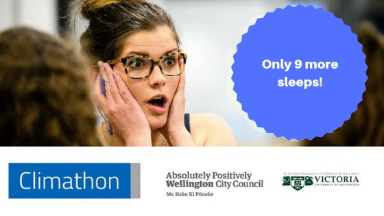 ClimathonNZ's tweet photo. The countdown has begun and we are officially out of passes! BUT...

It may not be too little, too late if you haven't yet got yours. Jump on our waitlist early and you could still get a pass! https://t.co/rXew6eOtUH
 
#Climathon #CarbonEmissions #climatechange #sustainability https://t.co/LJ1cFFbeN1