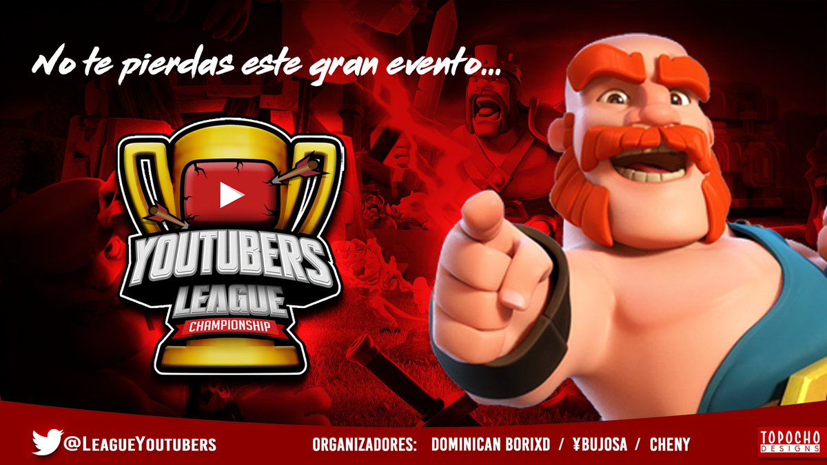 ZolokOficial's tweet photo. 📢SE VIENE la PRIMERA GRAN LIGA de YOUTUBERS de @ClashofClansESC ‼️

🔥Un EVENTAZO en la que cada YT y su equipo se medirán en BATALLA por alzarse con la victoria 🔥

🔄Una iniciativa de @DominicanboriY que va a prender la comunidad 🤭

📺https://t.co/7CgdRujJCg https://t.co/ixziwJyfyF