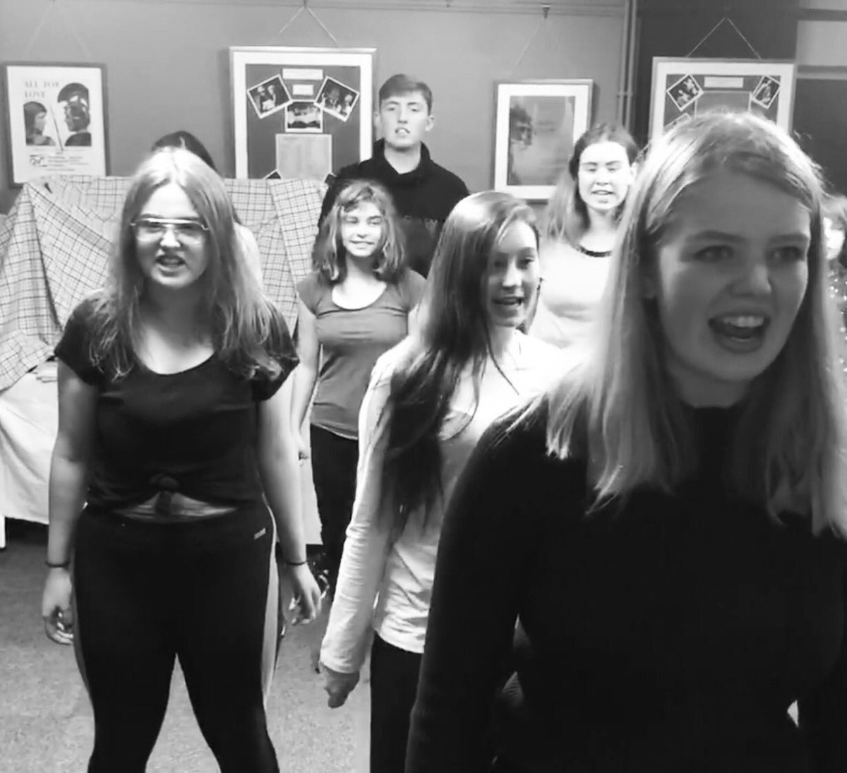 GWTYouth's tweet photo. “And this the man that in his study sits!” #drfaustus #chorus #choralwork #intense https://t.co/6JSyjoY9OY