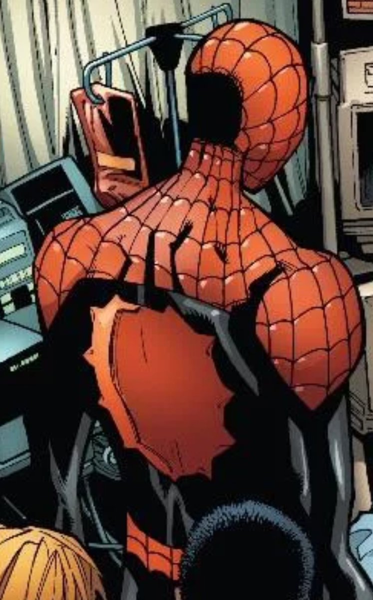 portul_'s tweet photo. @GraceRandolph just found this after watching your video about the black and red Spidey suit in #SpiderManFarFromHome 
And how it looks similar to Miles Morales in #SpidermanintotheSpiderVerse 
I think this is their main source of inspiration for the design. https://t.co/VXHWiLySSz