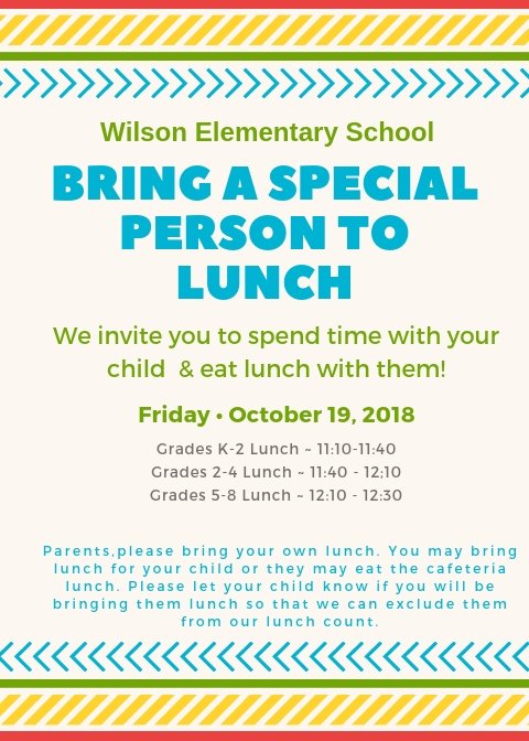 WilsonElementa2's tweet image. Wilson families, come hang out with us this Friday during lunch!  :) @YtownSchools #thewilsonway