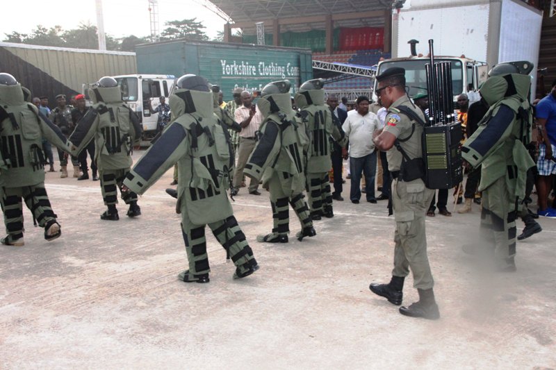 Parade Practice for the inauguration with <a href="/kfayemi/">Kayode Fayemi</a> and Erelu <a href="/bisiafayemi/">Bisi Fayemi</a> at the Ekiti Parapo Pavilion, Ado-Ekiti.
#NewDawn #NewBeginning