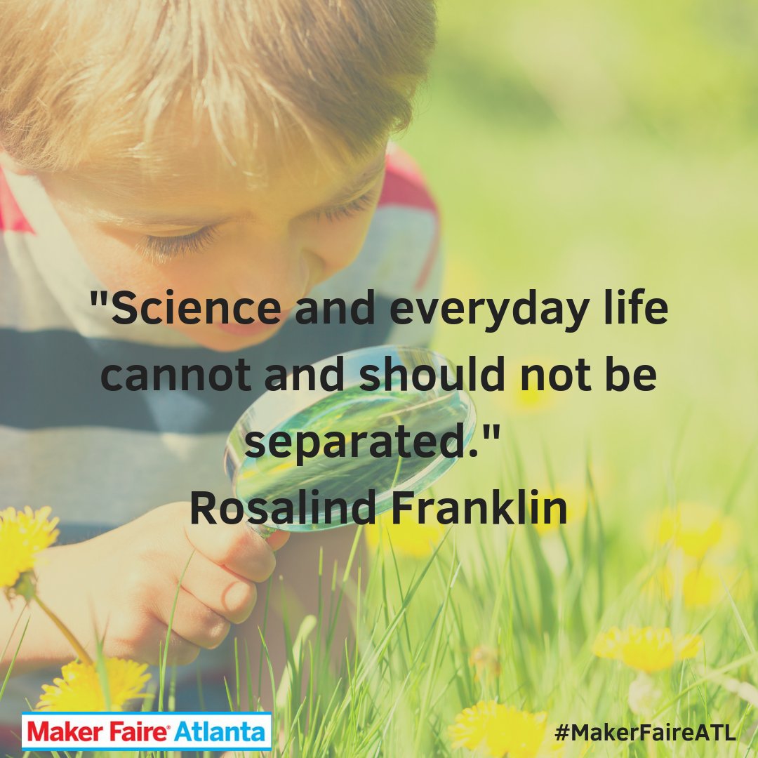 As #Makers, we couldn’t agree more! #MakerMonday #MondayMotivation #MakerFaireATL #Creativity
