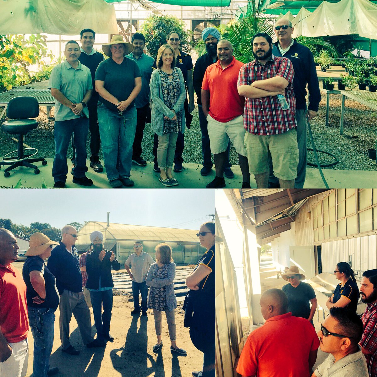 <a href="/FSJordanCollege/">Fresno State JCAST</a> Calliope Carrera led <a href="/Ag_Tech_SHS/">SHS_Agriscience&Technology</a> Pathway Teachers through Fresno State nurseries to learn the numerous ag sciences program options, from pest control to horticulture, for our graduating pathway students!  #onlyatSunnysidehs