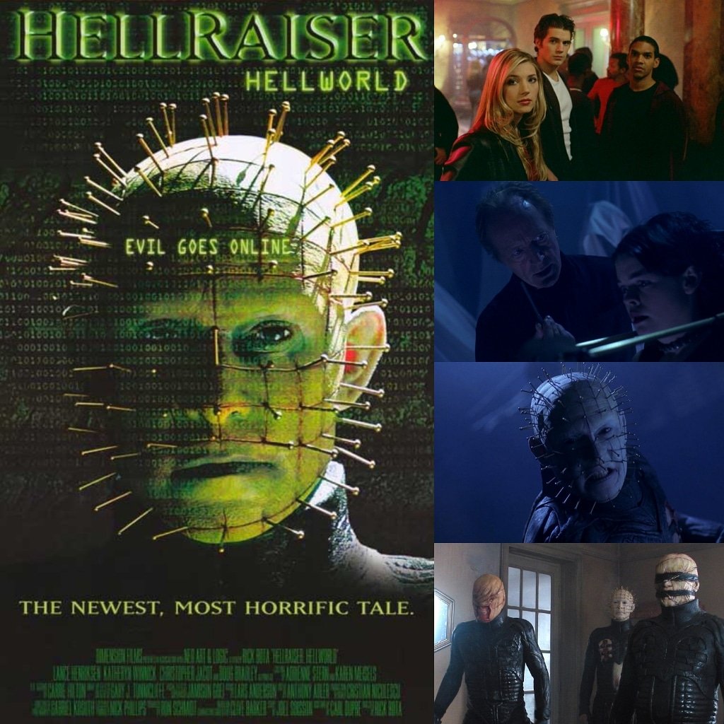 thegeekmansion_'s tweet photo. Hellraiser: Hellworld (2005)
#HellraiserHellworld #HellraiserVIII #RickBota #DougBradley #LanceHenriksen #HenryCavill #KatherynWinnick #KharyPayton #ChristopherJacot #Hellraiser #Cenobites #LemarchandsBox #LamentConfiguration #31DaysOfHorror #HorrorMovieMarathon https://t.co/EEmpDHcZbI