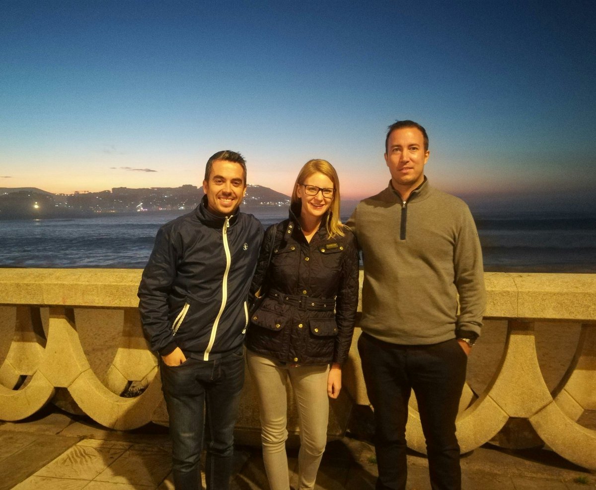 HRMARIALEMA's tweet photo. A great welcome to our Swedish team. Jennifer &amp; Stefan visiting the Gt team in Galicia. @rrhhgtmotive https://t.co/tplFkS1n21
