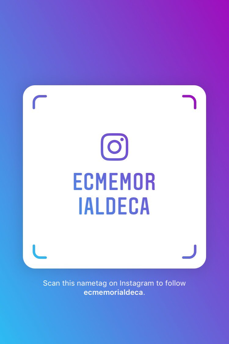ecmdeca's tweet image. Not following us on insta? Keep in touch!