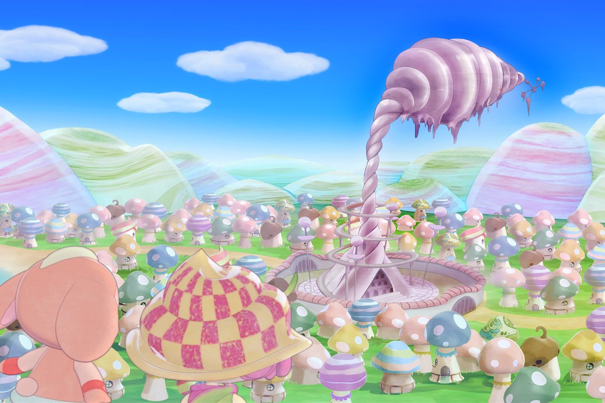 映画 おかあさんといっしょ ヘンテコ世界からの脱出 Ar Twitter アニメ になった ガラピコぷ と ツムリ星 に冒険へいこう お姫様のイオと出会い 元気のなくなったツムリタウンを見ている様子 大きな声で応援して チョロミー ムームー ガラピコ