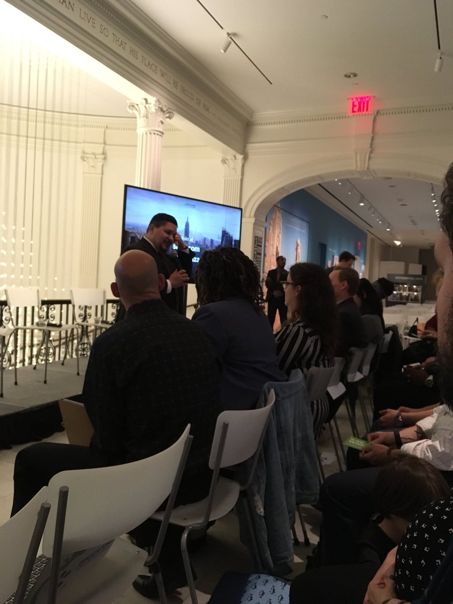 YoMisterE's tweet photo. “The vision is that every one in the school will be well versed in restorative practices...” @DOEChancellor #AskChancellorCarranza @Ed4Excellence https://t.co/hppEssVMEY