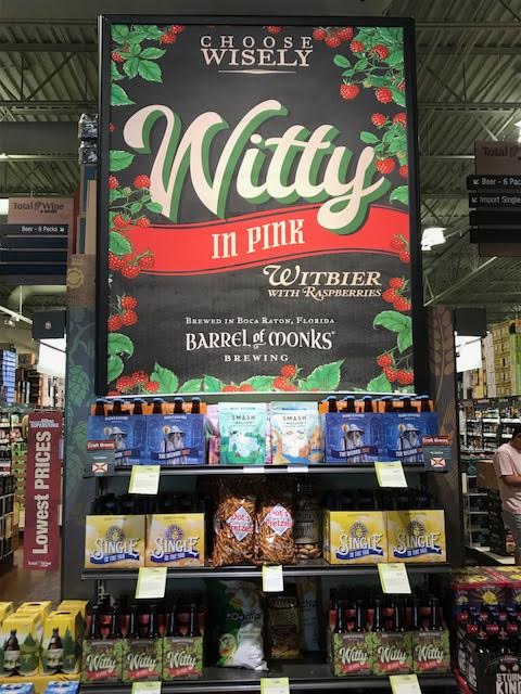 BarrelofMonks's tweet photo. Barrel of Monks packaged beer is being sold at 10 Total Wine locations all over Southeast Florida. Pick some up for your next gathering, party, or just a night on the couch.
#WittyinPink #SingleintheSun #WizardWit #BarrelofMonks #SouthFlorida #SoFloBeer #BeerNight #BocaRaton https://t.co/pls63otvMw