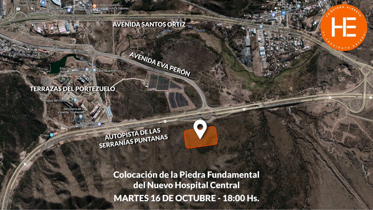 Mañana es un día histórico para San Luis, que marcará un antes y un después para la Salud de todos los puntanos.
Acompañemos a Alberto en este día inolvidable!
Acompañemos a nuestro mejor piloto de tormentas!
Acompañemos a nuestro candidato natural!  Vamos San Luis!