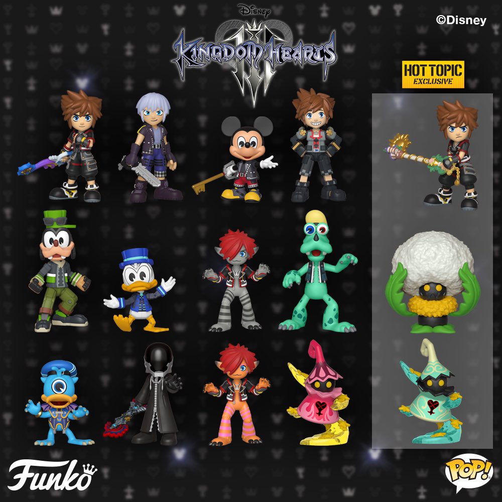 kingdom hearts 3 funko