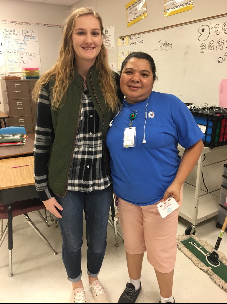 bhscfaleaders's tweet photo. Meet Sydney! “I gave my card to the janitor at Dartmouth Elementary, where my mom works. My mom has told me how much they do for her and how special they are.” 
•
•
•
#risd #berknerhighschool #risdconnects #chickfila #cfaleaderacademy #futureleaders https://t.co/q3QOsUvcLM