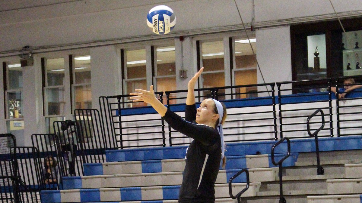 SkylineConfD3's tweet photo. #SkylineWVB: @USMMA_Athletics Lefler garners Player of the Week accolades. Full release at https://t.co/3DzL4K6q1I. #d3vb https://t.co/NnirajQDUc