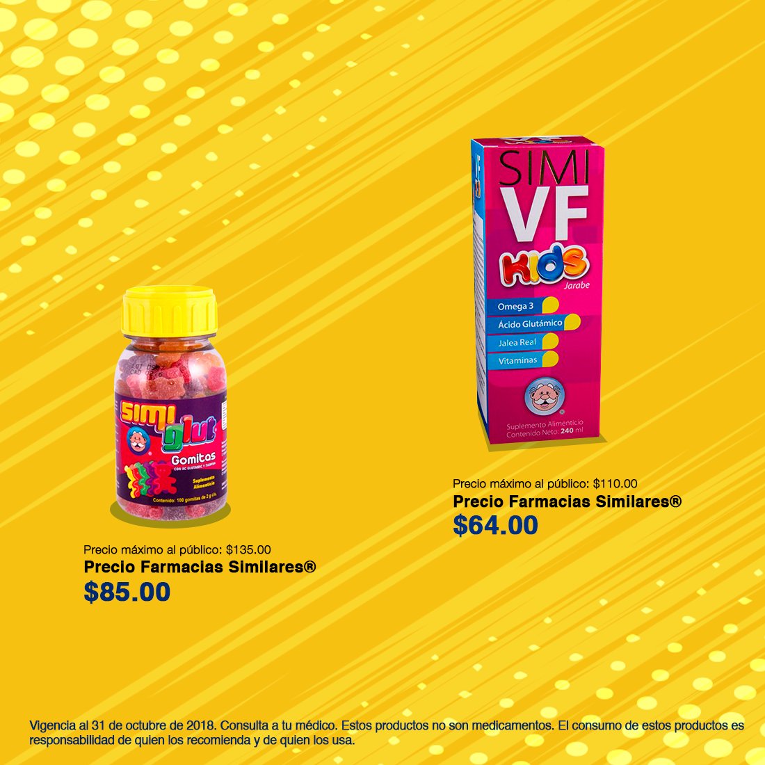 Farmacias Similares® On X: En Farmacias Similares Contamos, 46% OFF
