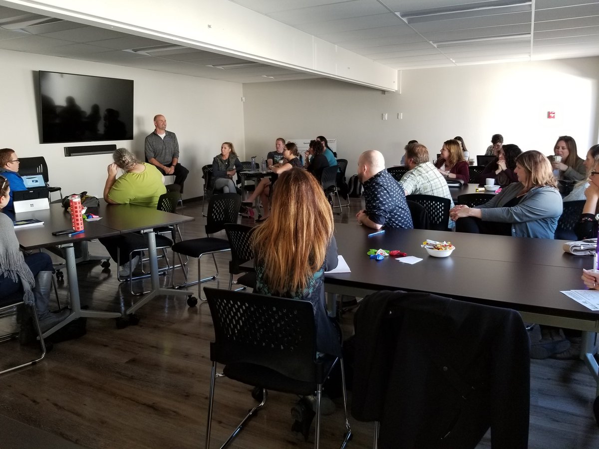 hr_guy33's tweet photo. Brad Hagkull kicking off our Mentor training this evening.  #SD33learns #sd33mentoring https://t.co/TVmFemoBOS