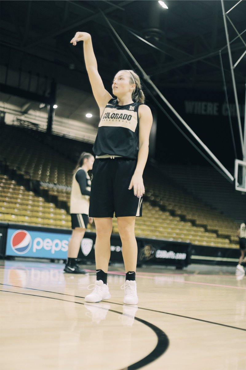 CUBuffsWBB's tweet photo. See the shots that we took,
Wet like we're Book.
#SickoMode 💦

#ElevateYourGame 🏀
#ElevateYourExperience ☺️

Earned. 
Not Given.

#TheColoradoWay https://t.co/Y8Sq0t7o1D