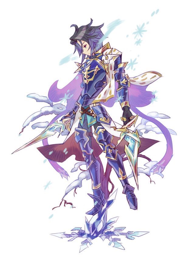 グランブルーファンタジー 高精細複製イラスト 四騎士