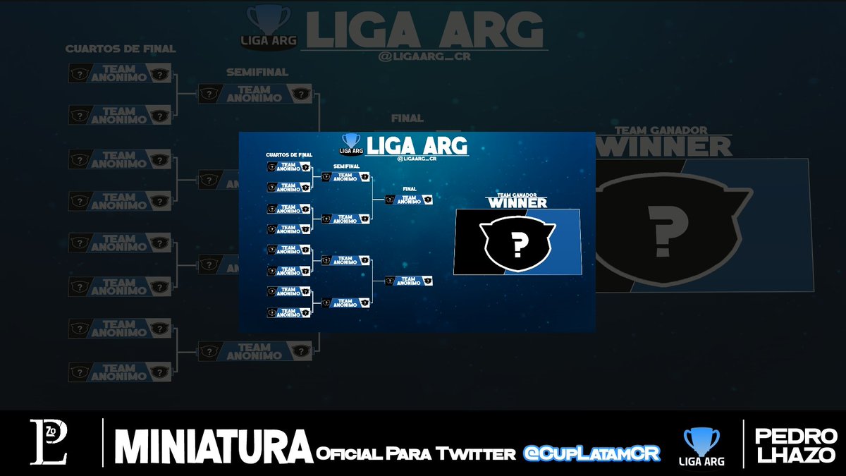 Nueva Miniatura De Enfrentamiento Para @LigaARG_CR 
Muchas Gracias Por La Confianza En Los Diseños💙

Rt🔁 &amp; Mg❤ Se Agradecen 

Precios Por Rt's o Promoción📩