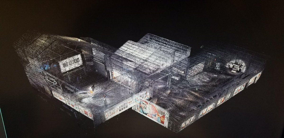 VRtMuseums's tweet photo. Check out some behind the scenes to our new #ShepardFairey VR app called DAMAGE! We scanned the entire exhibit in order to create an exact replica! #VR #WomenInVR #womenintech #art #streetart #AR #vrtmuseums #museums https://t.co/P7V9Hs3f6S