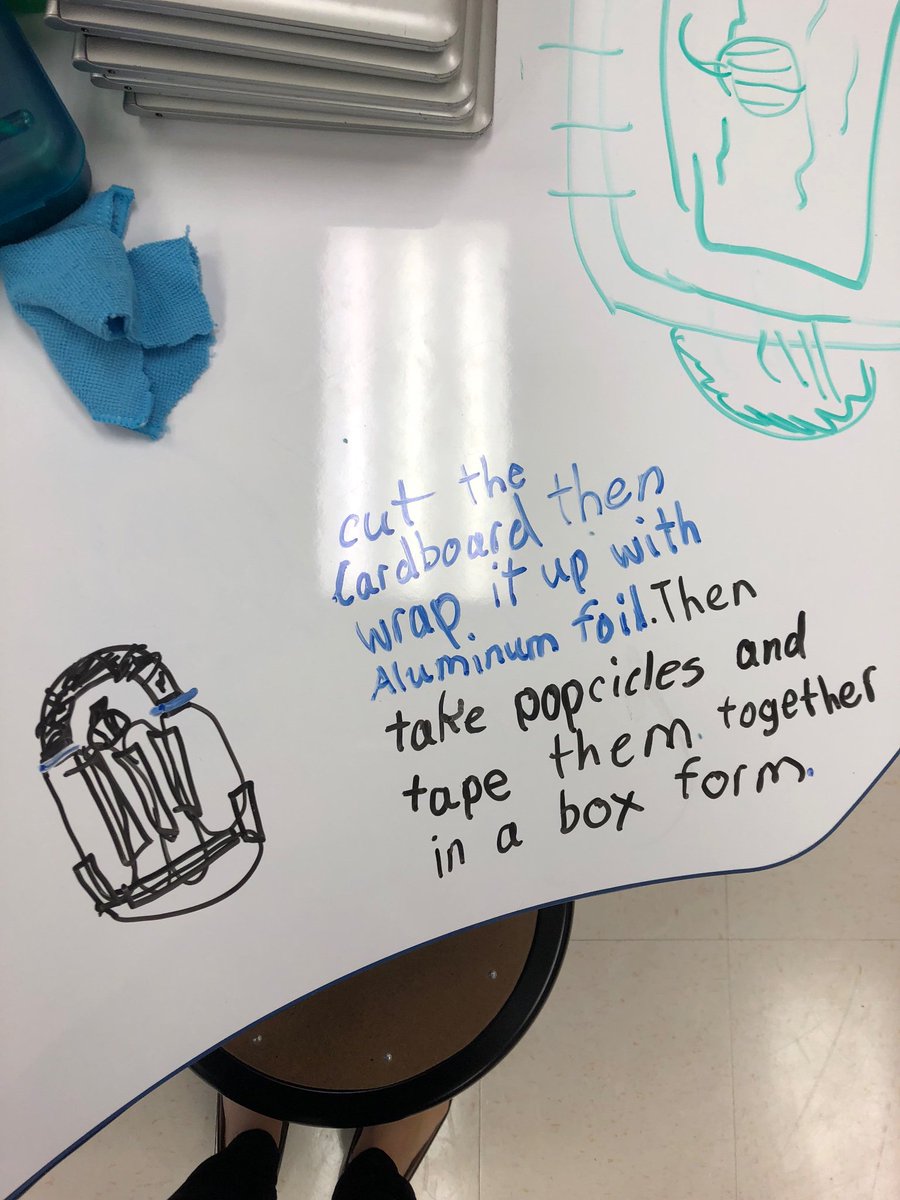 RobDesignLab's tweet photo. We are working hard to devise the best plan for our pumpkin themed design challenges! @greerslibrary @RobertsvilleES #STEAM #teamwork https://t.co/Jo0Q3YjEAr