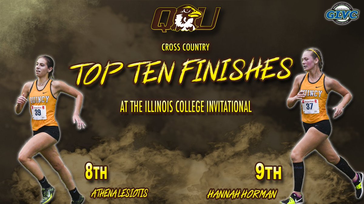 Women’s Cross Country had a good showing at the Illinois College Invitational this past weekend #GoHawks
