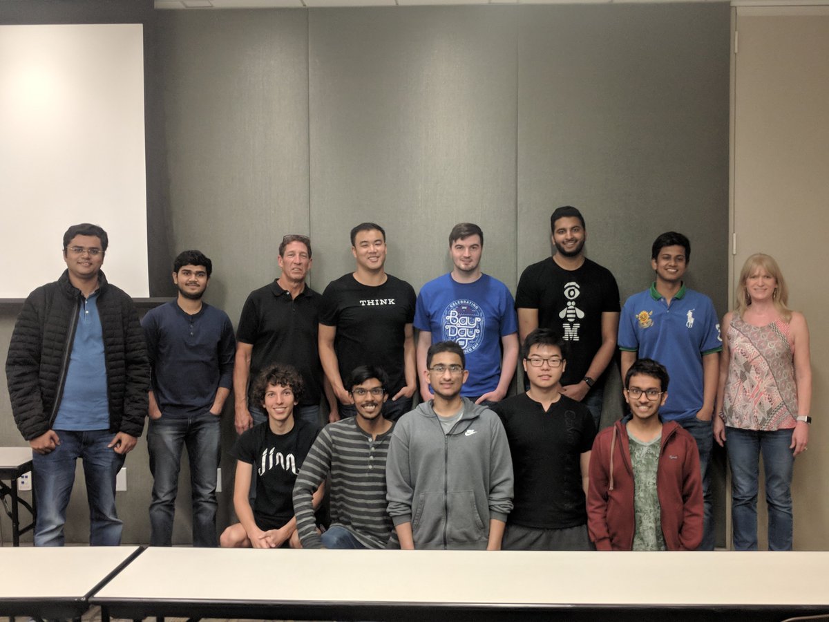 ericsu378's tweet photo. Had a great time helping #SJSU students participate in #MastertheMainframe - Legends of Z competition today at the SJSU campus. The future of #mainframes is looking bright!  Register at: https://t.co/kBaCnUn4a7 #IBMz #MTMContest https://t.co/EOJCqehzxP
