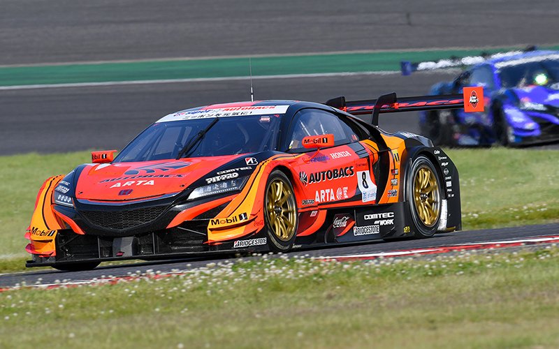 supergtworld's tweet photo. GT500 Championship Standings (after 6/8 rounds)

Yamamoto/Button - 61pts
Nojiri/Izawa - 49pts
Hirakawa/Cassidy - 47pts
Tsukakoshi/Kogure - 40pts
Sekiguchi - 40pts
Matsuda/Quintarelli - 39pts
Kovalainen - 36pts
Tachikawa/Ishiura - 36pts
Oshima/Rosenqvist - 34pts

#SuperGT https://t.co/nxy2x4eIKX
