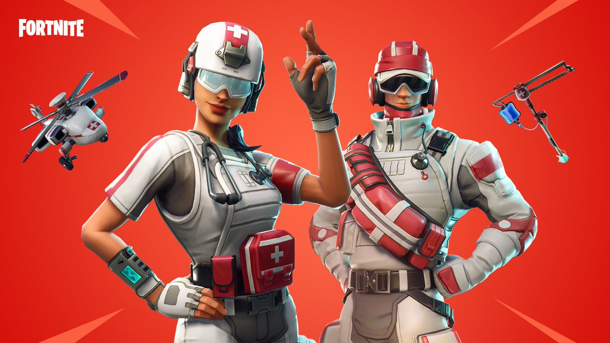 Don't miss a beat.

The Royale Hearts and Support Squadron Gear are in the Item Shop now!