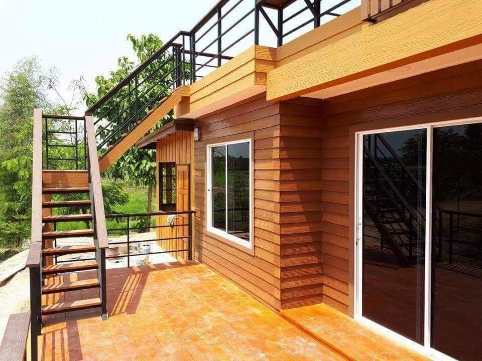 abangbadman's tweet image. Rumah Kayu Moden. Cantik tak?

Kos cuma RM85,000 sahaja (tak termasuk harga tanah) 😍