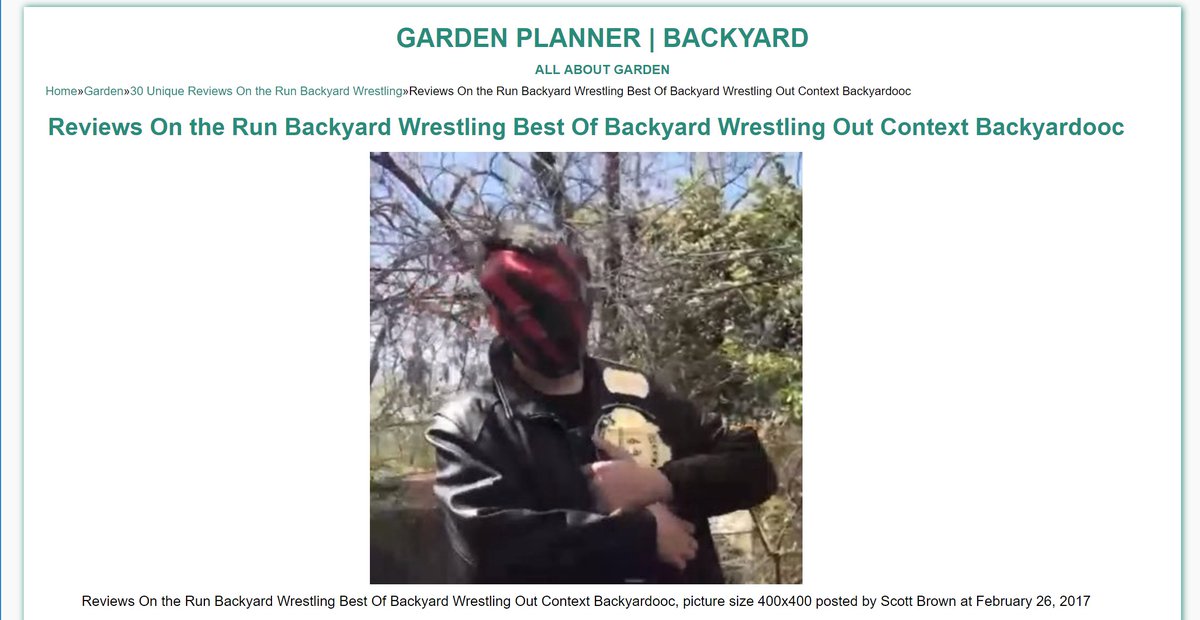 Backyard Wrestling Out Of Context On Twitter The Reviews Of