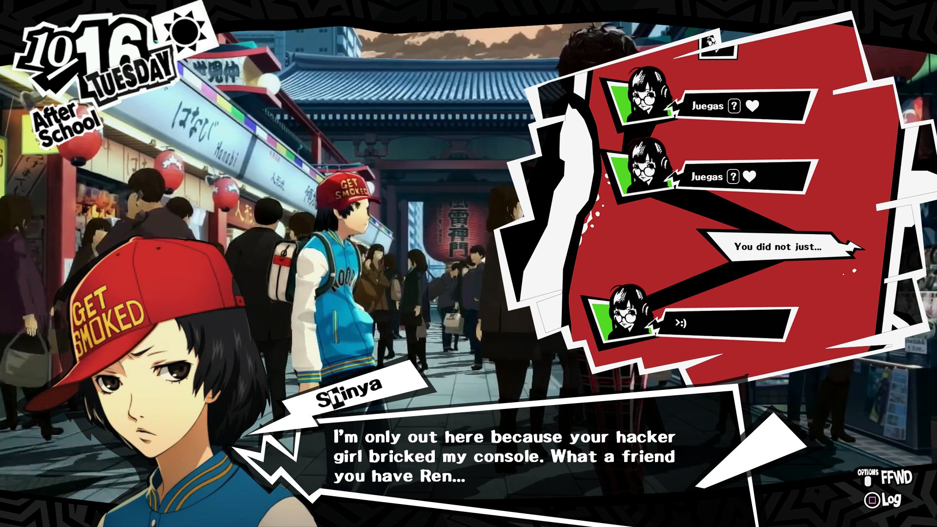 Persona 5 Royal Confidant Guide: Tower – Shinya Oda
