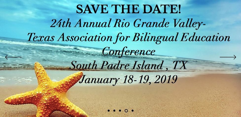 rgv_tabe's tweet photo. Did you enjoy #TABE2018? ยกSigamos aprendiendo y abogando, pero ahora en la Isla del Padre! Registration is now open for #RGVTABE2019 conference @SouthPadreTexas on Jan 18-19, 2019! We are also looking for proposals and exhibitors! For more info: https://t.co/KQhUsi5PXY https://t.co/yx30Eh3Isq