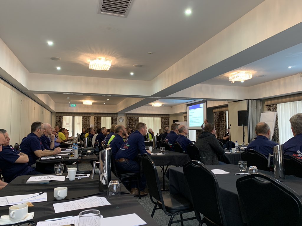 MarkSmith_tweet's tweet photo. Cracking start to the annual @jimstestandtag #jimsfiresafety conference at the @JimsGroup HQ in Mooroolbark https://t.co/poaXqTS9IT