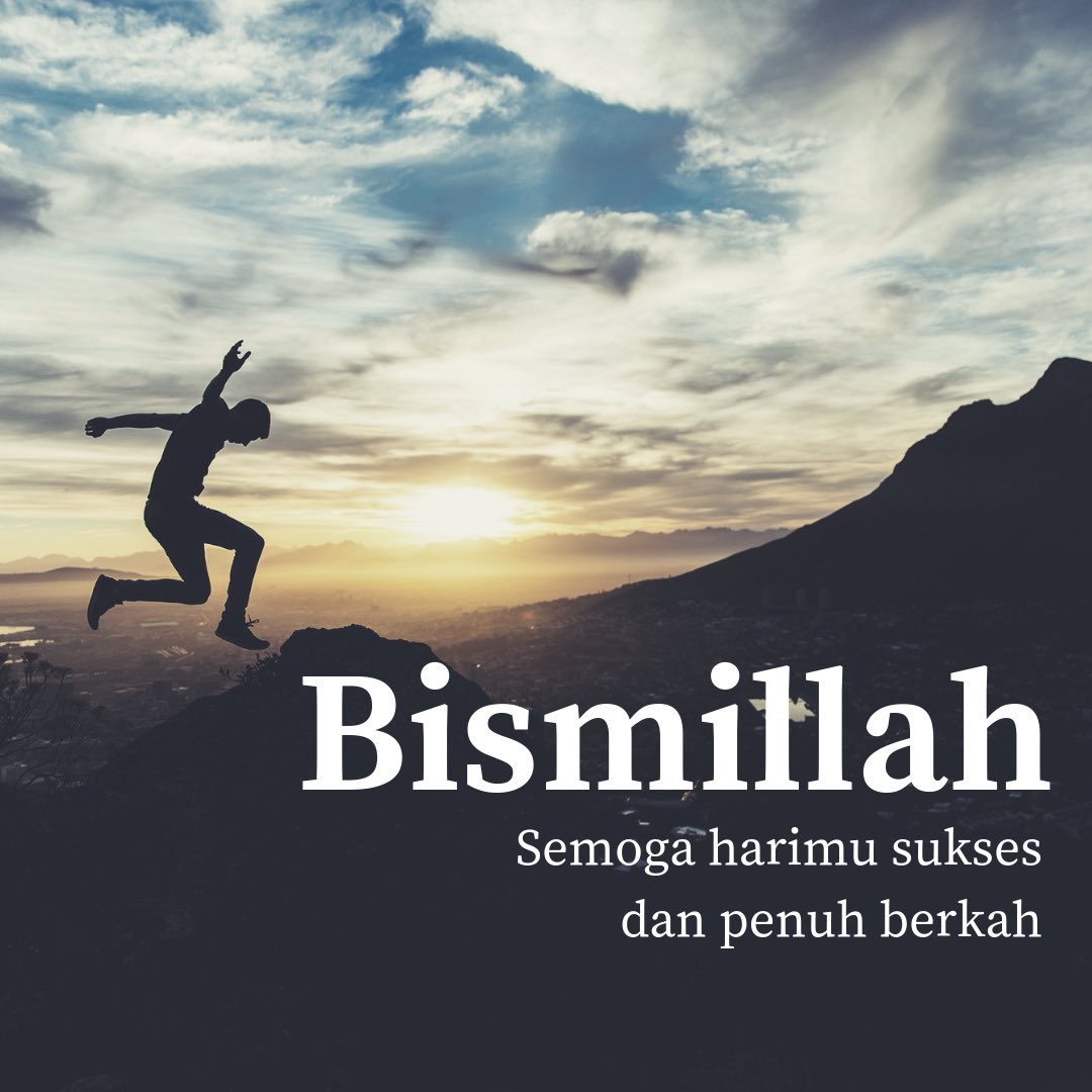 Bismillah...